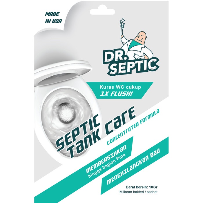 dr. Septic Bakteri Konsentrat Septic Tank WC seperti Biotaff Bio2000 d