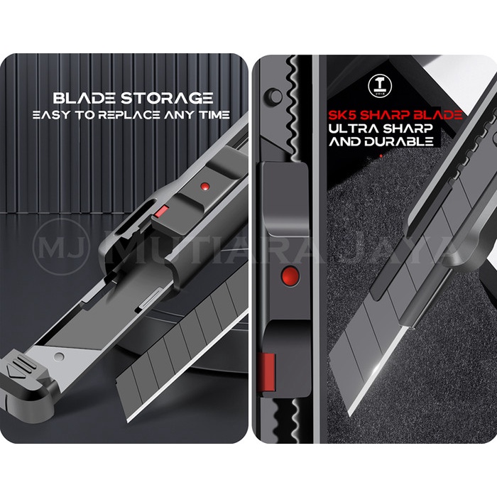

PASTI MURAH MG CUTTER PISAU PEMOTONG KERTAS KULIT SK5 TAJAM AUTO-LOCK MULTIFUNGSI