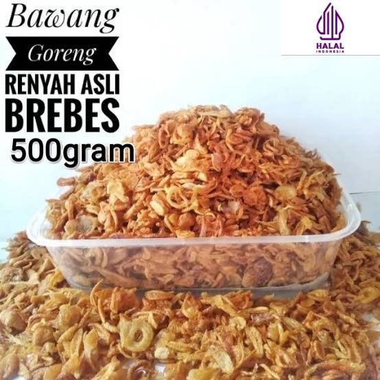 

Bawang Goreng Asli Brebes Renyah dan Gurih 500gram