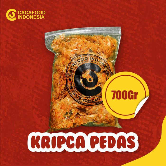 

[FLASH SALE] KRIPCA PEDAS KILOAN + SUMPIT CHILI OIL REMPAH 700GR Food keripikkaca