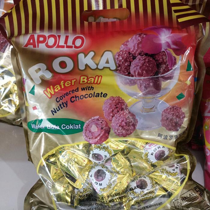 

ANEKA CEMILAN COKLAT ROKA 1BUNGKUS