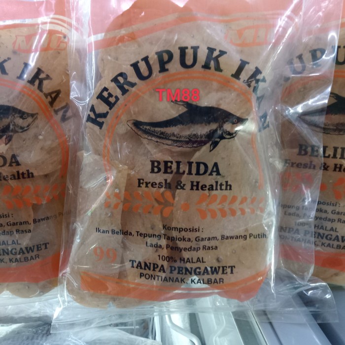 

KERUPUK IKAN BELIDA KHAS PONTIANAK