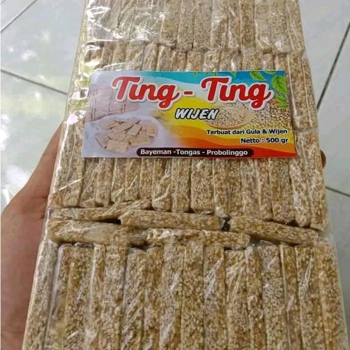 

1pack ting ting wijen 500gr