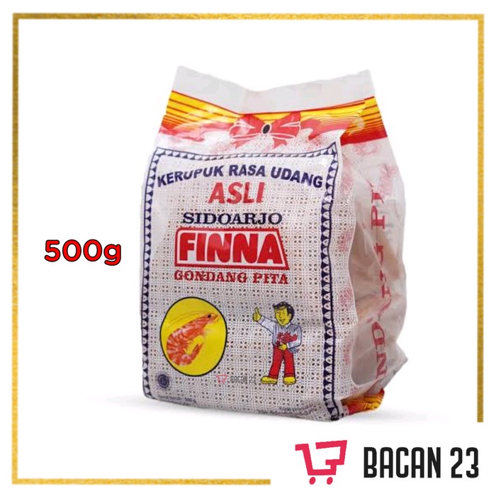 

Kerupuk Udang Asli Sidoarjo Finna (500g) / Bacan 23 - Bacan23