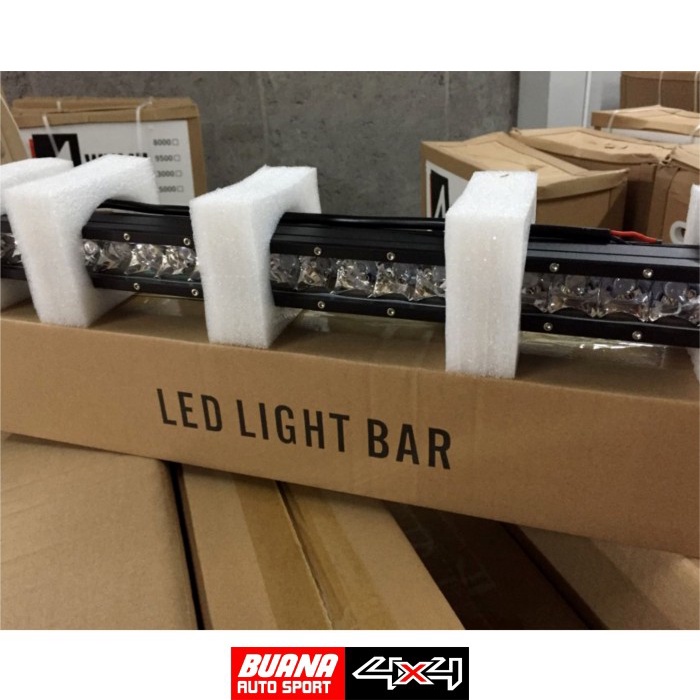 Lampu Tembak Sorot Led 40Inch Model Aurora Light Bar Single Row