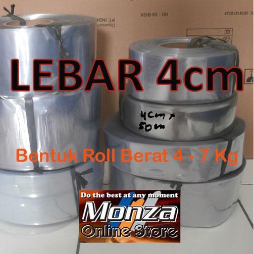 

New PLASTIK SEGEL lebar 4cm