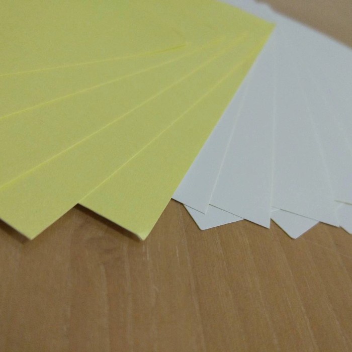 

New Kertas stiker HVS/doff isi 20 lembar A4/sticker hvs lintec