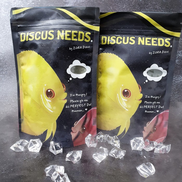 Product Laris Burger Discus Louhan Pakan Makanan Ikan Hias Burger Polos