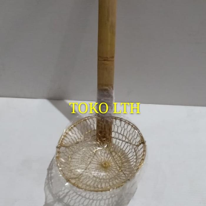 silahkan- SARINGAN MIE AYAM 5" / SEROK MIE KUNINGAN 5"