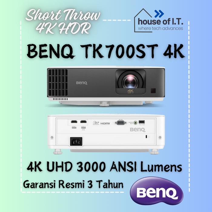 Projector Gaming BENQ TK700ST 4K HDR 10 - Proyektor PS5 Gaming