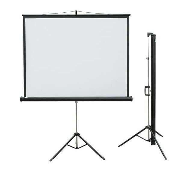 Screen Projector 120 Inch Tripod / Layar Proyektor 120 Inch Tripot
