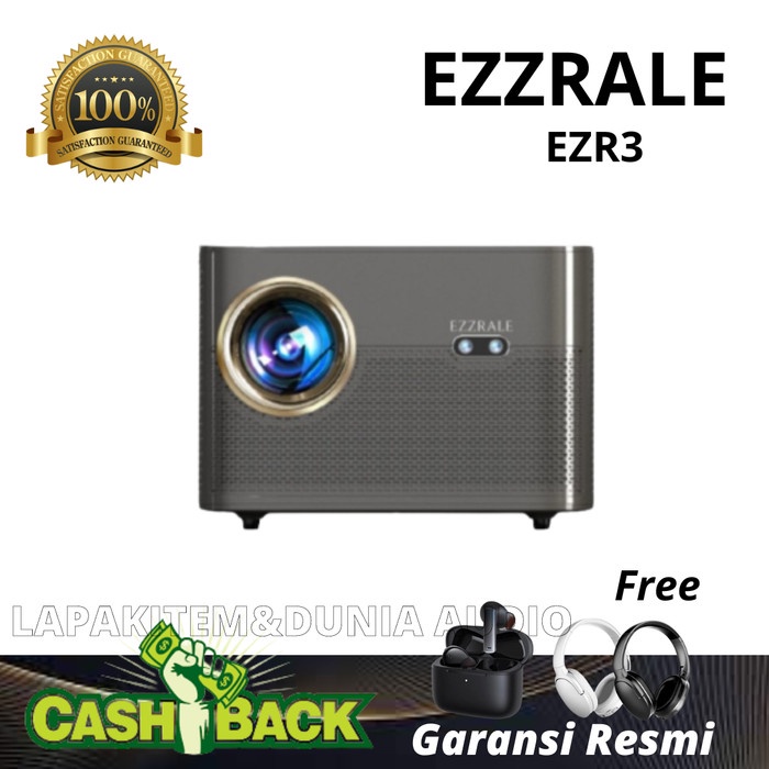 EZZRALE EZR3 SMART ANDROID PROYEKTOR 380 ANSI LUMENS