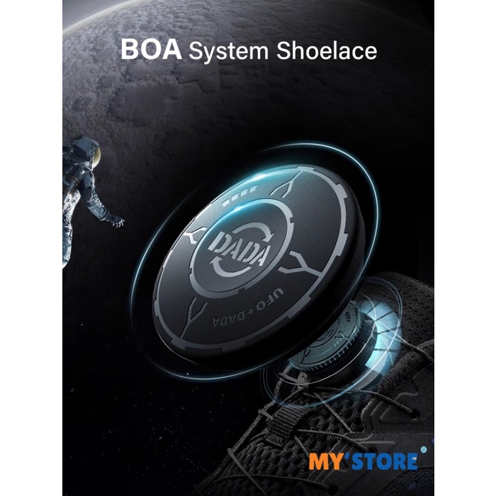BOA System Lacing Tali Sepatu BOA Putar Dada Nyaman