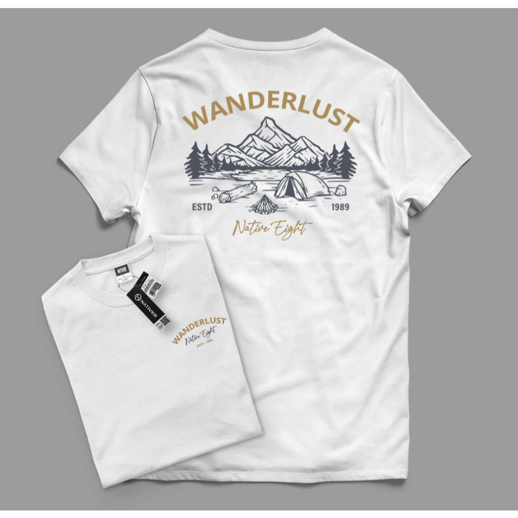 Kaos Distro Pria / Kaos Distro Original / Baju Distro Pria - NATIVE8 - STAY CHILL