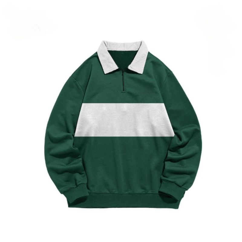 Rugby Vintage Sweater Pria Wanita