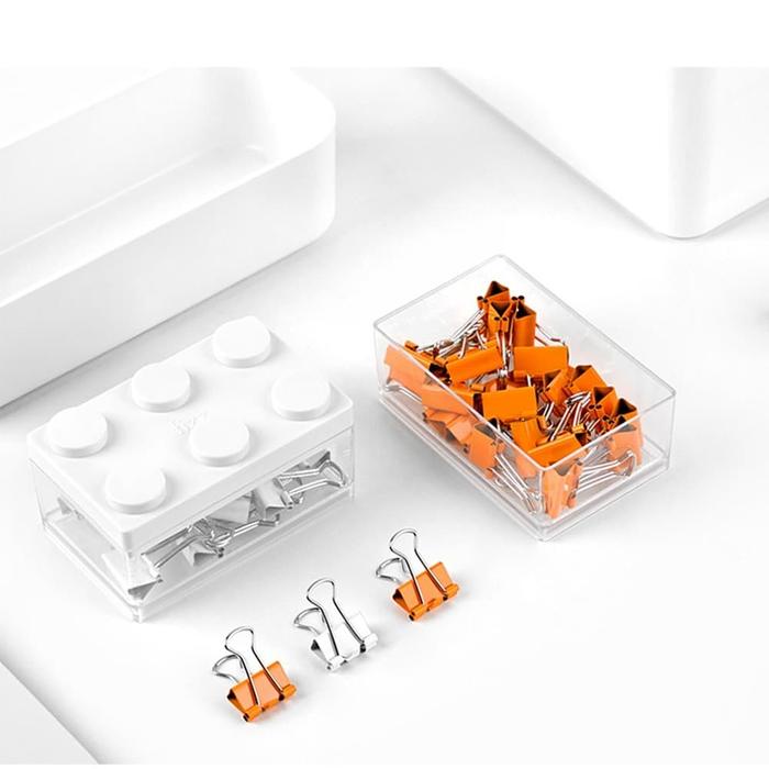 

YOUPIN FIZZ COLORFUL BINDER LONG TAIL CLIPS KLIP KERTAS - BIRU