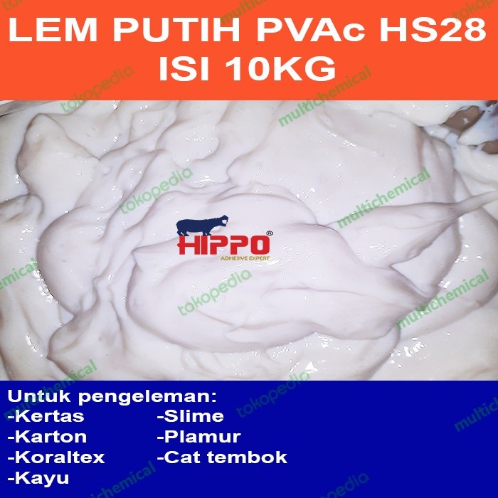 

LEM PUTIH SERBAGUNA - LEM PVAC HS28 10KG
