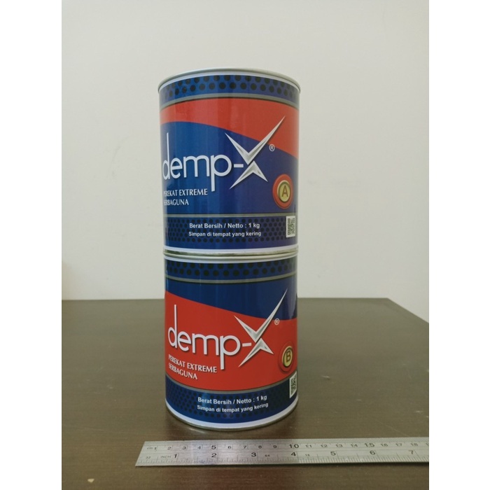 

LEM DEMP-X DEMPX PEREKAT EXTREME SERBAGUNA 2KG ( WARNA KREM )