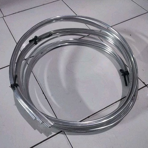 AYOOOLLARIZSS Pipa Aluminium Gulung Panjang 6m