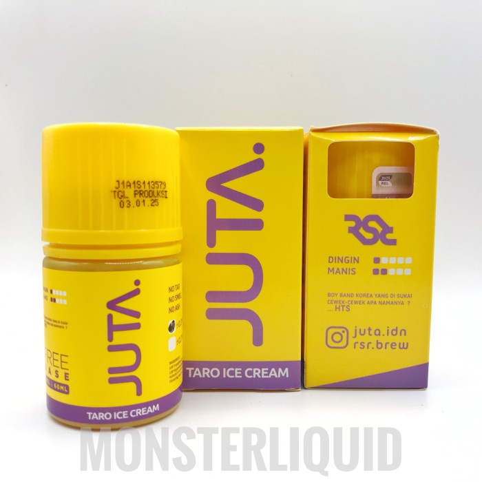 JUTA O ICE CREAM BY RSR BREW G 7MG 60ML