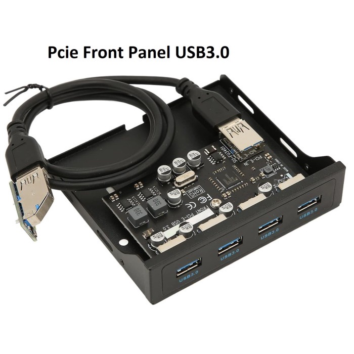 Ready USB Front Panel Pcie 4 Port USB3.0 High Speed 3.5 inch