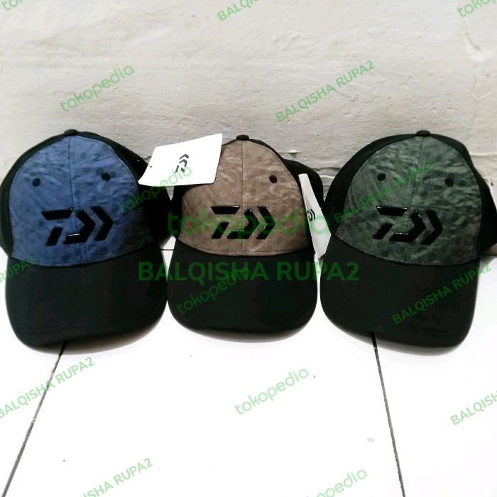 Ready Baru Ori - Topi Daiwa CA-80122 - Pilih Warna