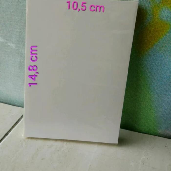 

New kertas stiker chromo glossy A6 isi 100 lembar