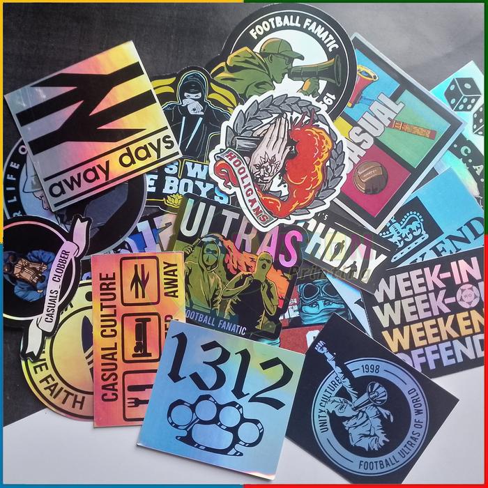 

New Stiker Ultra Hooligan/Stiker Awaydays/Stiker pack hologram Paper