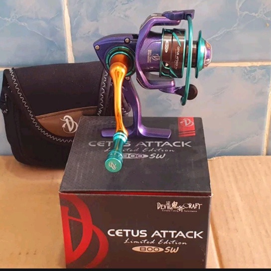 Ready reel cetus attack 800sw limited Edition power handle