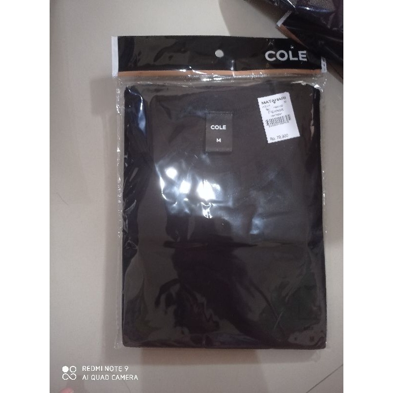 kaos dalam pria cole neck