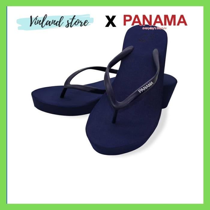 PANAMA SANDAL WEDGES TINGGI CHLOE Sandal Wanita
