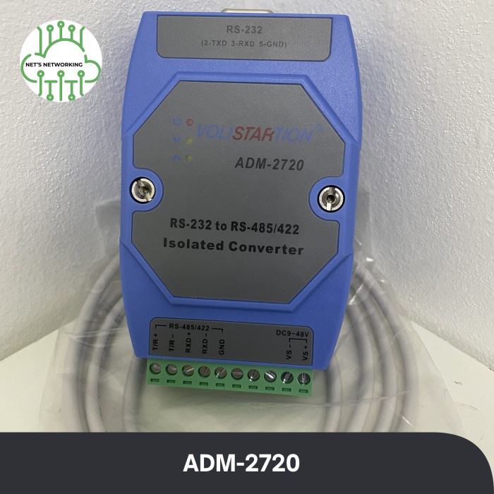 OBRAL Industrial RS232 to RS422/485 Converter ADM-2720 HX686