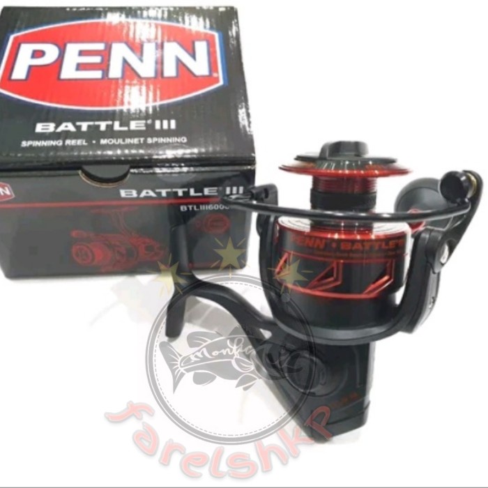 Ready reel penn battle III 6000Hs power handle high spedd
