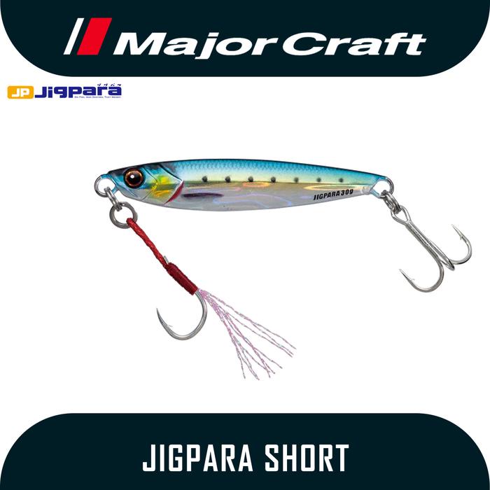 Ready Umpan Pancing Jigging Major Craft Jigpara Short 20gr - 60gr
