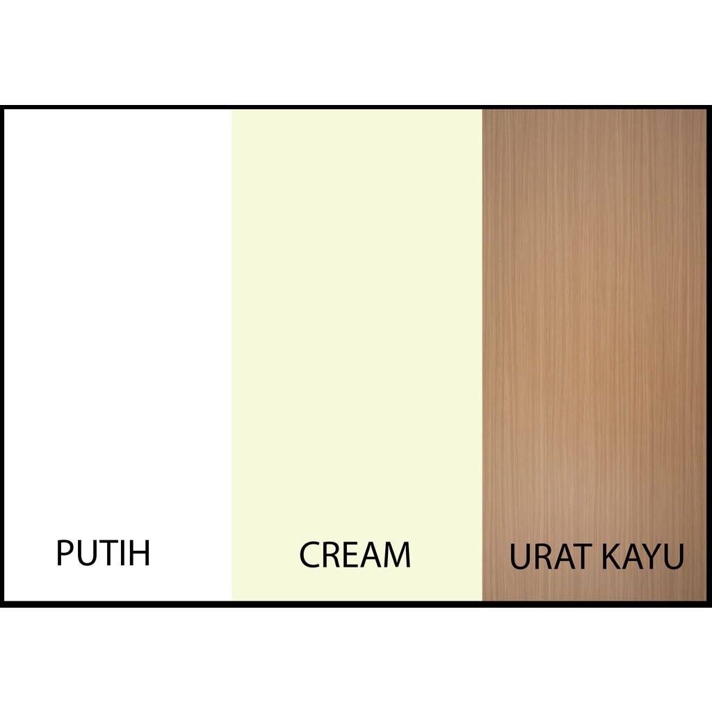 AYOOOLLARIZSS Pintu Kamar Mandi PVC Tebal Kaca Oval - Sydney