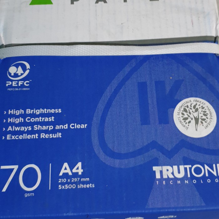 

New kertas a4 copy paper 70 gram