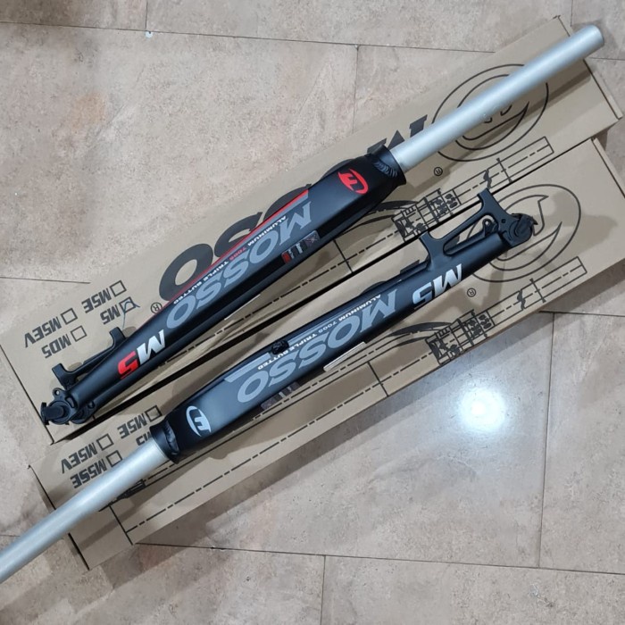 FORK RIGID MOSSO M5 DISC BRAKE ORI TAIWAN ALLOY 26 700C 27.5 29 NT MD5