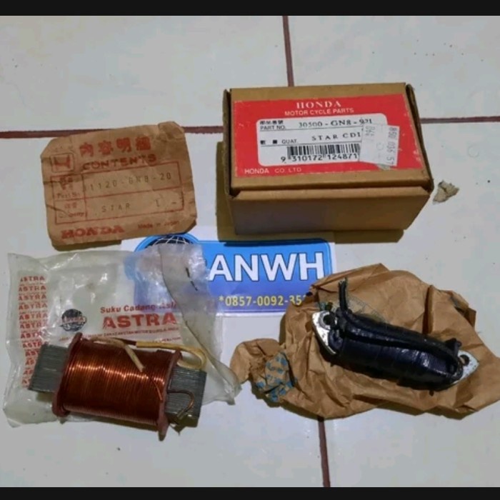 [KOL] Spul Lampu Spul Pengapian Honda Win Astrea Prima Star Original 12V