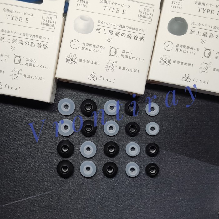 FINAL TYPE E eartips TWS Eartips JAPAN soft True Wireless audio Eartip