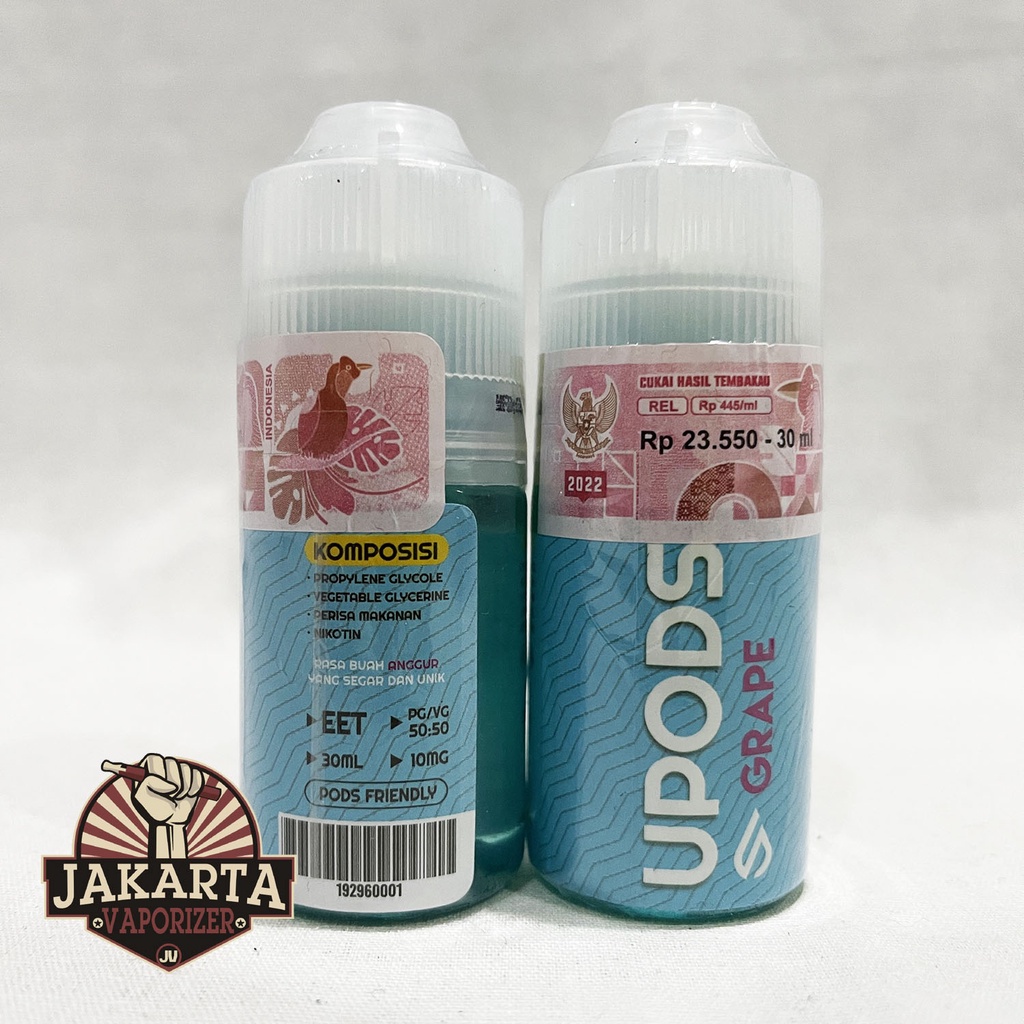 [SALT] UPODS GRAPE FREEZE 30ML 10MG BY UPODS JUICE CARTEL LIQUID SALT