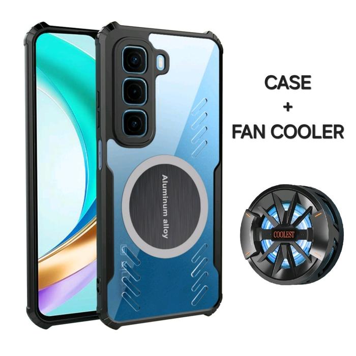 Case Infinix Hot 50 4G/5G/Hot 50 Pro+ Gaming Cooling Cover Protection infinix 50 pro plus