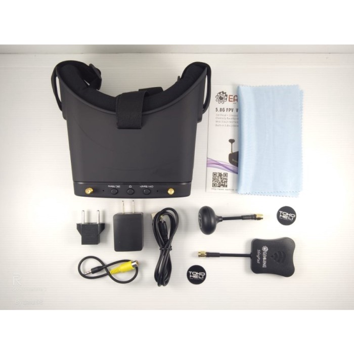 Eachine Ev800Dm Dvr Diversity Goggles 5.8G 40Ch Fpv Ev800 Goggle