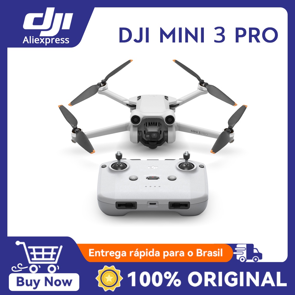 DJI Mini 3 Pro Drone 4K Professional GPS 249 g Tri-Directional Obstacle Sensing Quadcopter with Came