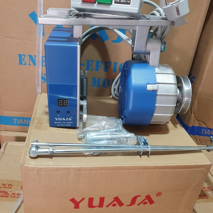 Dinamo Servo Serpo Serko Serfo Yuasa Mesin Jahit Obras Overdeck Rantai Baru Harga Promo