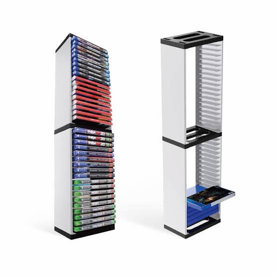 SKUYY PS5 PS4 NINTENDO SWITCH STORAGE STAND PS5 RAK DISC PS5 PS4 NINTENDO PACKING AMAN