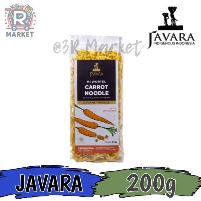 

Javara Carrot Noodle Mie Javara Wortel