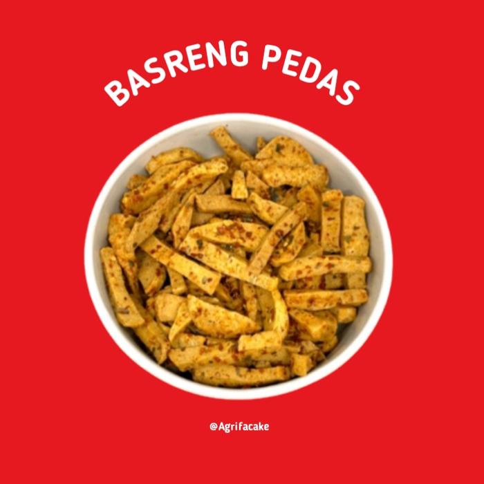 

CG803 Basreng Pedas Daun Jeruk Snack Cemilan Instan 250gram OBRAL