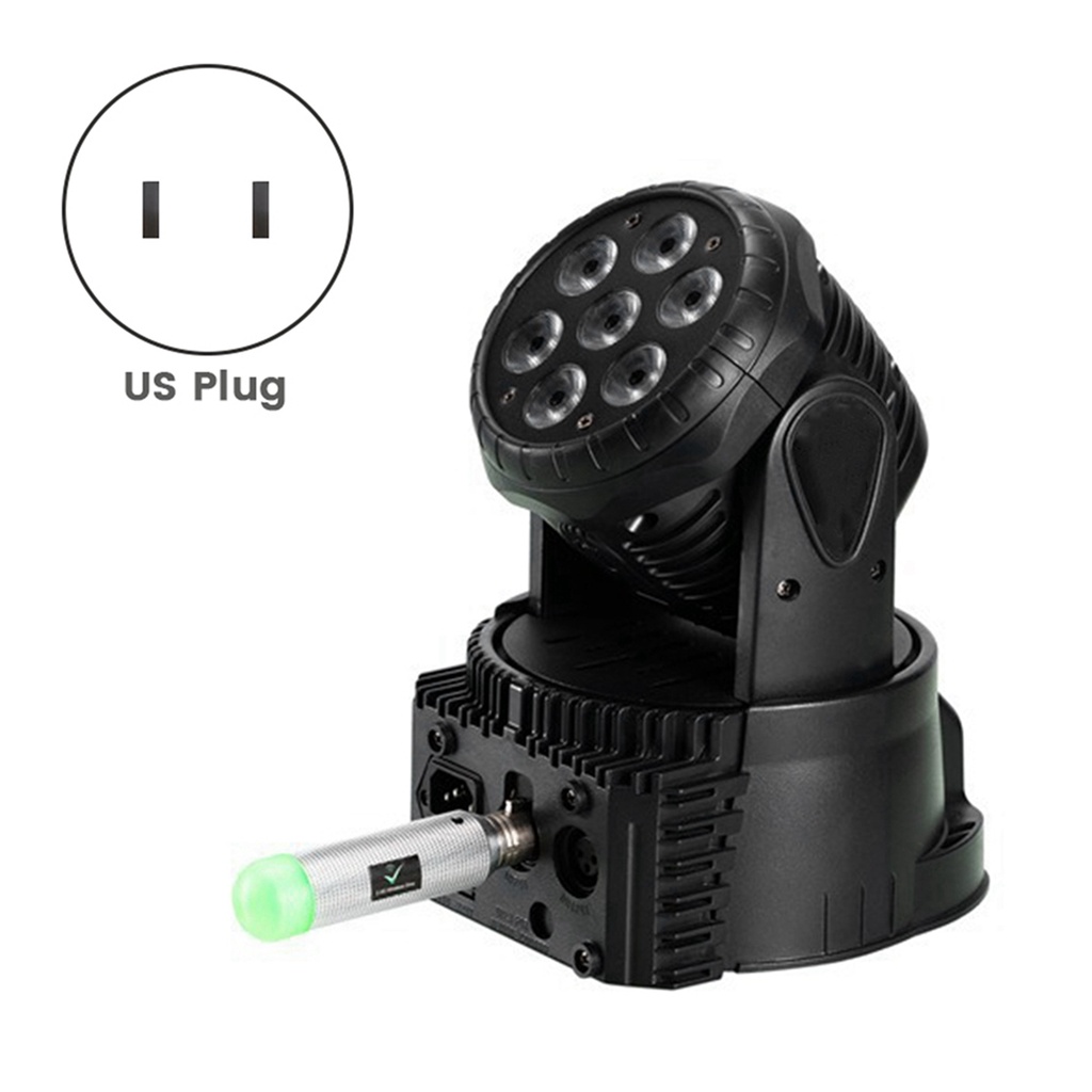 ABRI_US Plug Rechargeable Battery Wireless Dmx512 Signal Receiver DMX Signal Receiver Wireless Trans