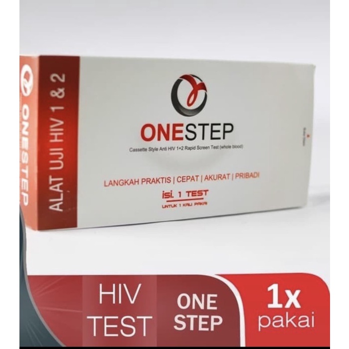 HIV test onestep ( test HIV cepat akurat mudah dilakukan sendiri )