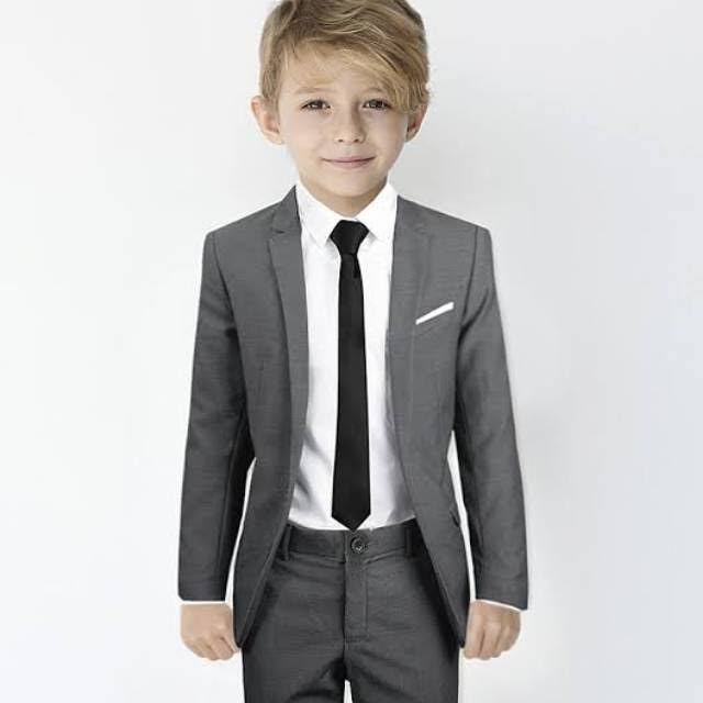 PRYZA Jas Blazer Pria ANAK HITAM SAKU DUA Original DF&Y / Jas Blazer Kerja Kantor Formal / Jas Style